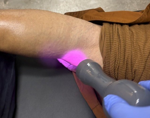 Dr. Hightower provided laser and acupuncture services for the monks on their 2600 mile Walk for Peace